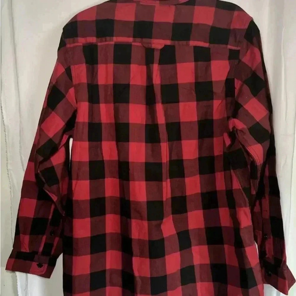 NWT RASCO FR Shirt Mens Large Buffalo Plaid Long Sleeve Flame Resistant Button - Picture 2 of 15